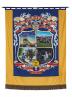 The front of the banner of Yorkshire Area of the NUM