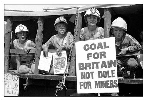 Postcard of Chartist Rally in Newport on 18th August 1984.