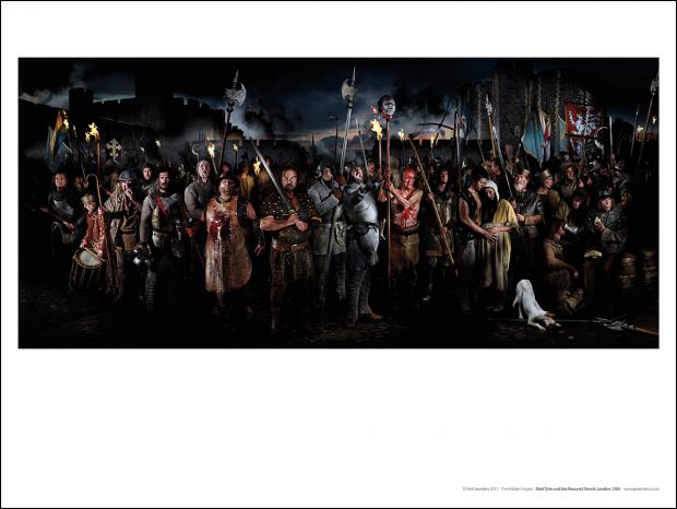 The poster of Watt Tyler and the Peasants' Revolt.