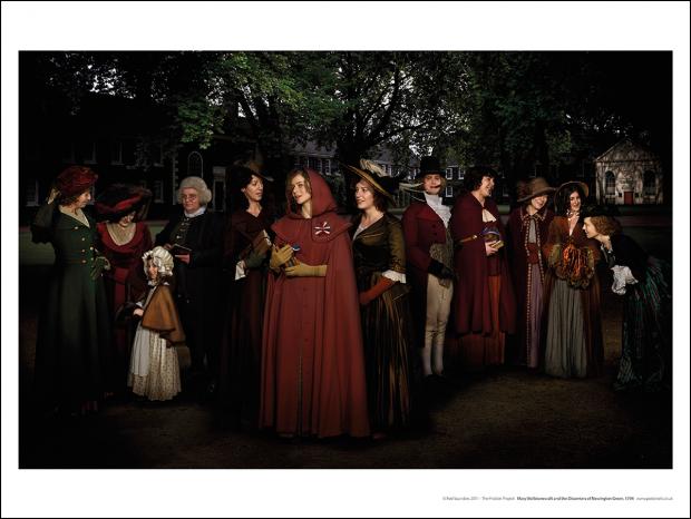 The poster of Mary Wollstonecraft and the Dissenters of Newington Green, 1794