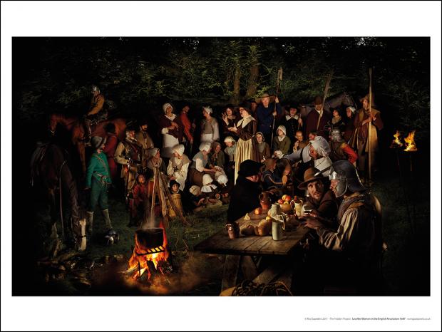 The poster of Leveller Women in the English Revolution 1647.