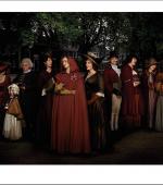 The front of the greetings card of Mary Wolstonecraft and the Dissenters of Newington Green.