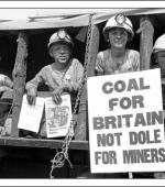 Postcard of Chartist Rally in Newport on 18th August 1984.
